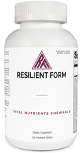 Load image into Gallery viewer, Vital Nutrients Chewable - 120 tablets, Resilient Form
