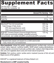 Load image into Gallery viewer, Pure Omega with Curcumin - 30 soft gels, Resilient Form
